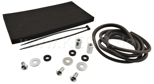Kedo Single Seat Imola (GRP) with Mounting Kit (three mounting points  frame mount padded)  without seat pad  including material expertise. | 22441