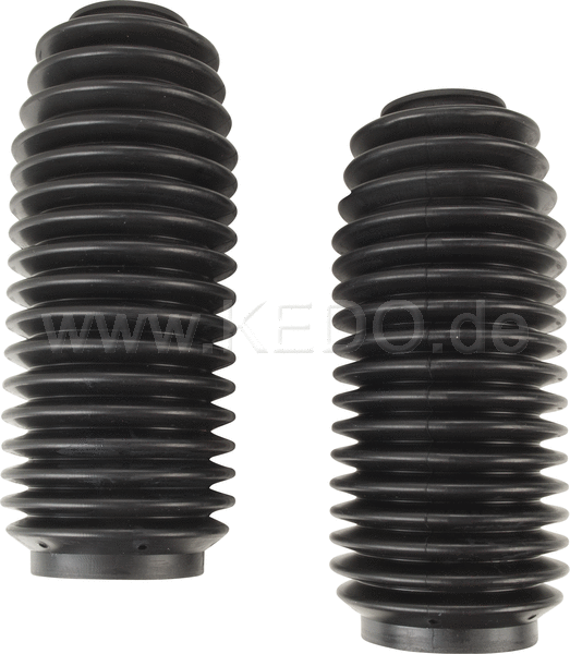 Kedo Fork Gaiters  black  1 Pair (OEM Replica) Diameter 58mm (OEM Reference # 1T1-23191-01) | 22485