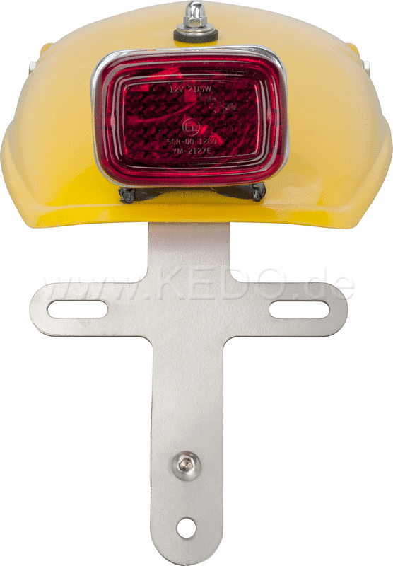 Kedo TT License Plate Bracket  stainless steel  incl mounting material. (Extensions. Numberplate tray item 50149  turn signal bracket item 63003) | 23470
