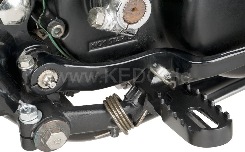 Kedo Foot Rest Bracket Right  heavy-duty quality  forged  black coated  OEM reference # 583-27422-00 | 27139HD