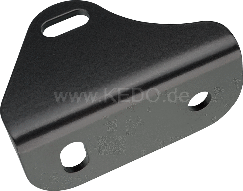 Kedo Stainless Steel Silencer Bracket  black coated  simplified form (OEM replica see item 27215RP  replaces 1E6-14781-00) | 27215KD