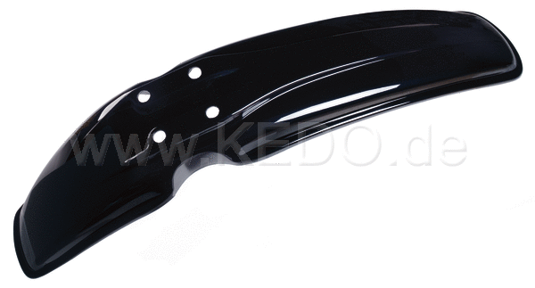 Kedo Replica Front Fender 'Shiny Black' (with standard mounting holes)  OEM reference # 3 BH-21511-00 | 27961