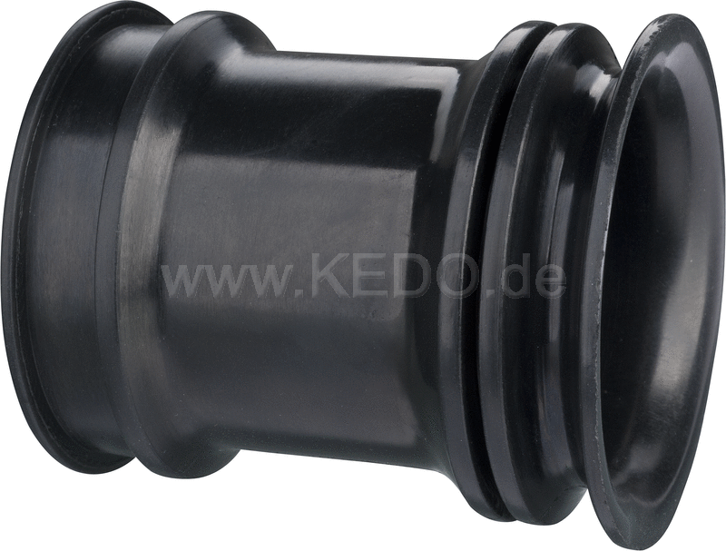 Kedo Rubber Joint Air Box to Carburettor  length 77mm diameter / 55mm carburettor  suitable for VM34SS OEM carburettor  OEM Reference # 48U-14453-00 | 28180