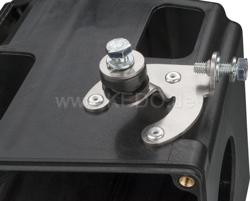 Kedo Mounting Set for Air Filter Box Item 28621 (mounting brackets outside / inside  rubber dampers  screws  etc.) | 28932