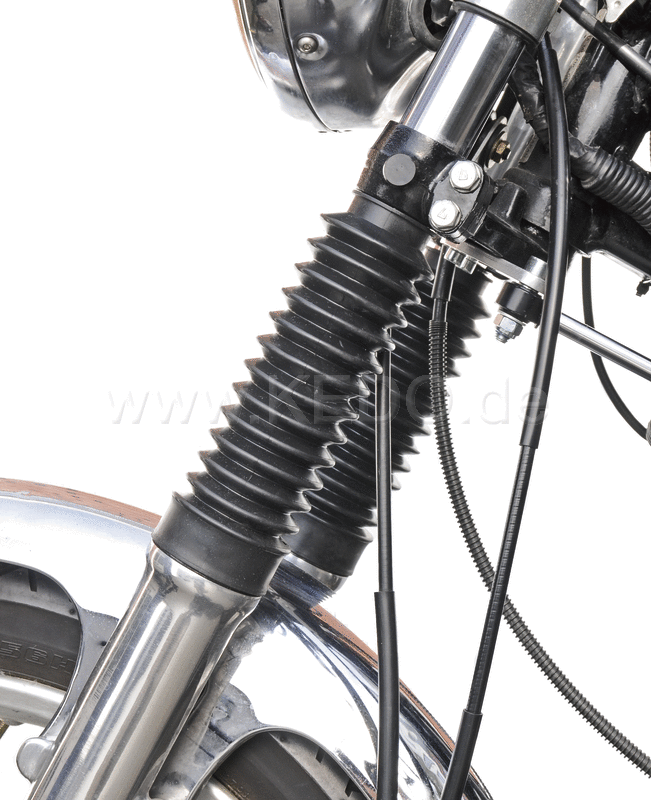 Kedo Scrambler Fork Boots  185mm / 58mm  black  1 Pair | 29133