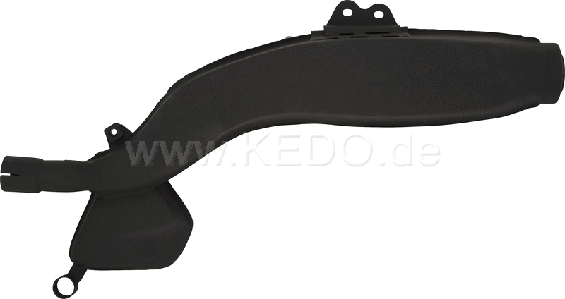 Kedo Replica Silencer  Stainless Steel with Heat Resistant Black Coating (OEM Shape  WITHOUT Heat Shields) | 29152