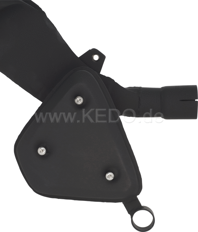 Kedo Replica Silencer  Stainless Steel with Heat Resistant Black Coating (OEM Shape  WITHOUT Heat Shields) | 29152