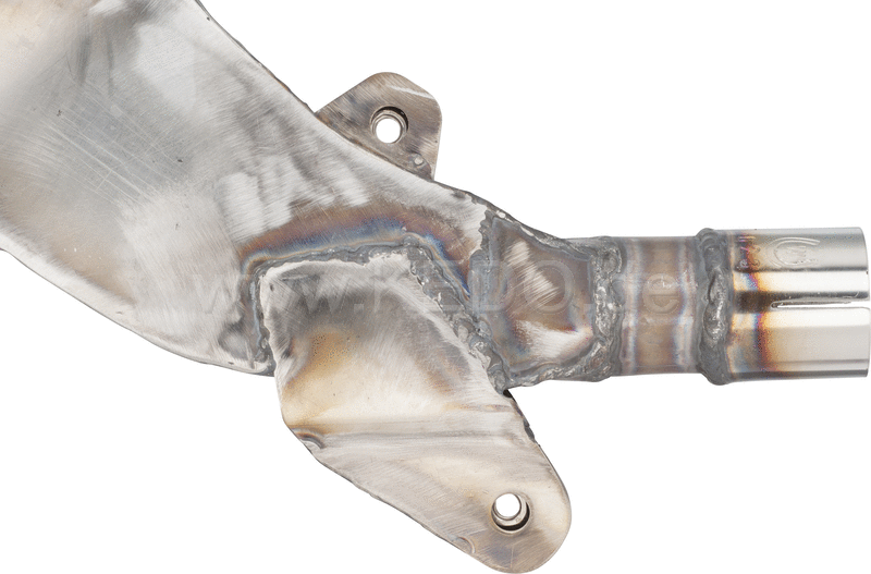 Kedo Replica Silencer  Stainless Steel  Not Treated  with mounting spots for Heat Shields (OEM Shape  Heat Shields not included) | 29171R