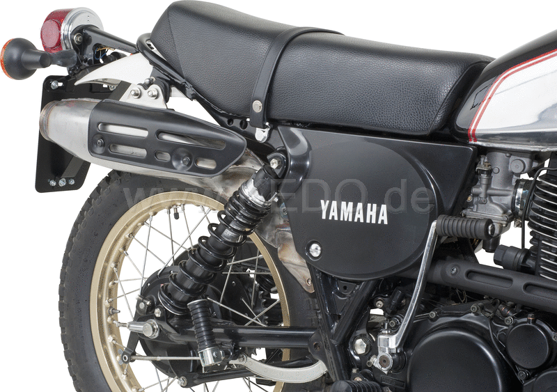 Kedo Replica Silencer  Stainless Steel  Not Treated  with mounting spots for Heat Shields (OEM Shape  Heat Shields not included) | 29171R