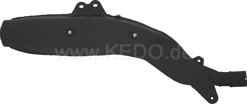 Kedo Replica Silencer  Stainless Steel with Heat Resistant Black Coating (OEM Shape  WITHOUT Heat Shields) | 29175
