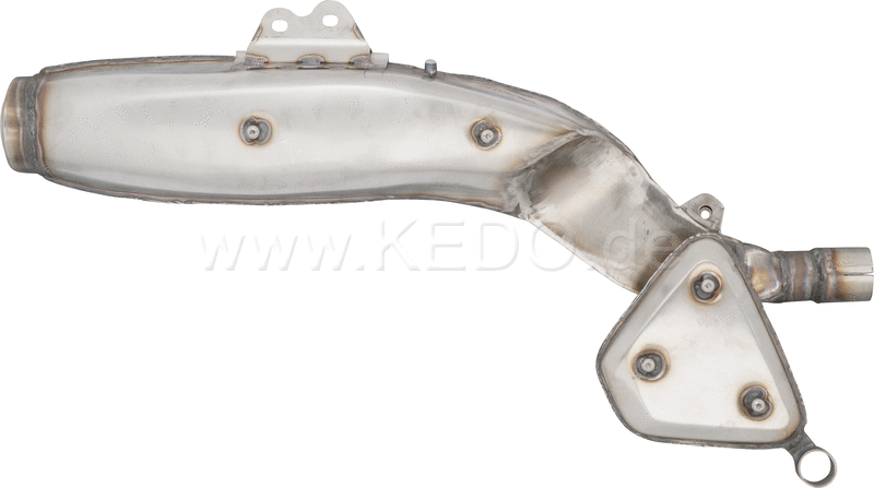 Kedo Replica Silencer  Stainless Steel  Not Treated (OEM Shape  WITHOUT Heat Shields) | 29177R