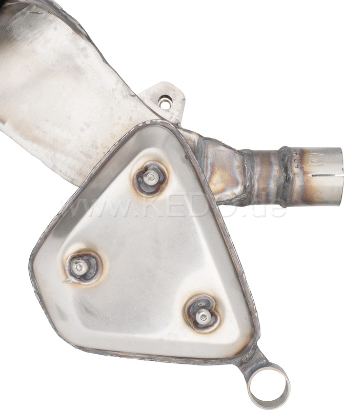 Kedo Replica Silencer  Stainless Steel  Not Treated (OEM Shape  WITHOUT Heat Shields) | 29177R
