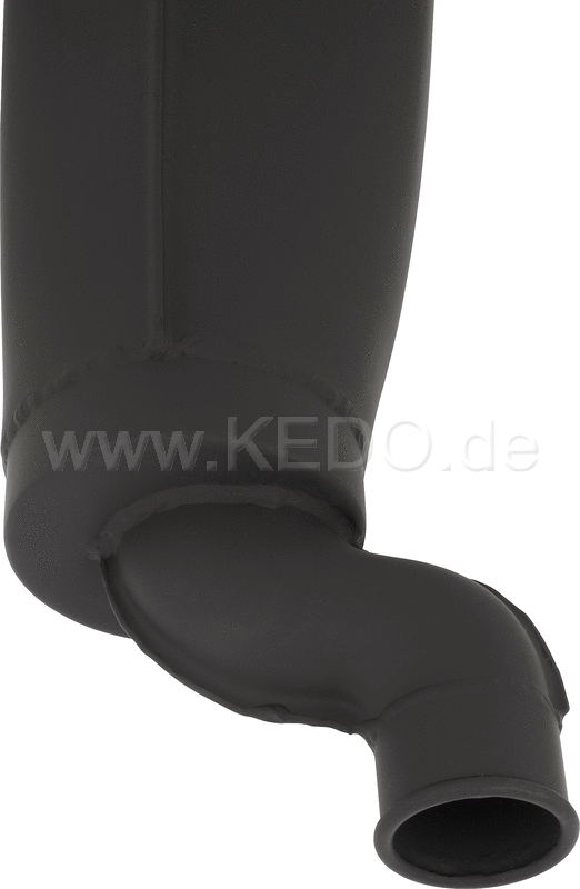 Kedo Replica Silencer  Stainless Steel w special high-temp.. Coating (black) (OEM shape  without Heat Shields) | 29256RP