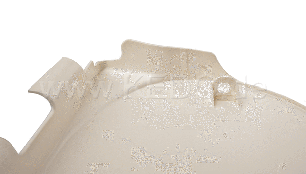 Kedo Replica Side Cover  Left  White (without Decal) (OEM Reference # 1E6-21711-00) | 29299