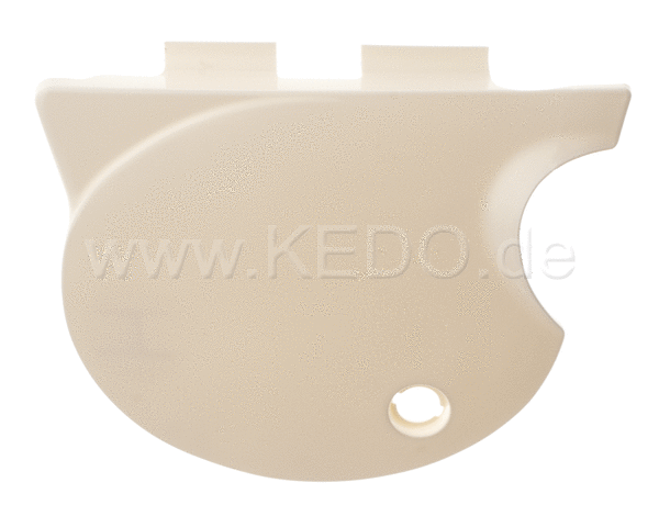 Kedo Replica Side Cover  Left  White (without Decal) (OEM Reference # 1E6-21711-00) | 29299