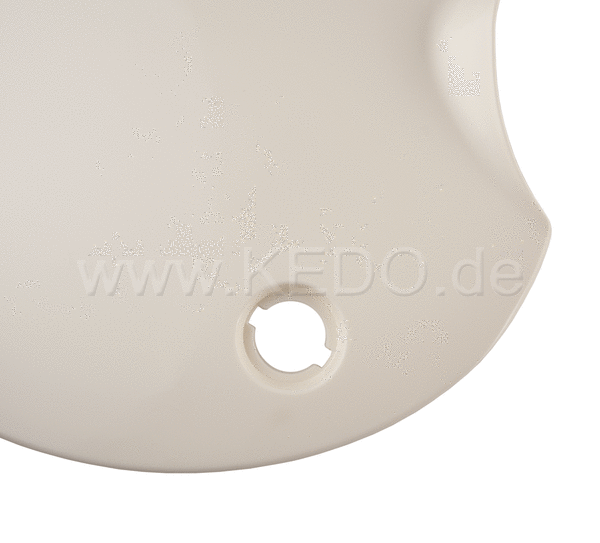 Kedo Replica Side Cover  Left  White (without Decal) (OEM Reference # 1E6-21711-00) | 29299