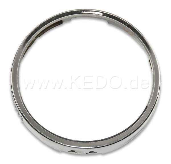 Kedo Headlight ring chrome-plated (fits Item 29191)  OEM Reference # 3J0-84195-60 | 29301