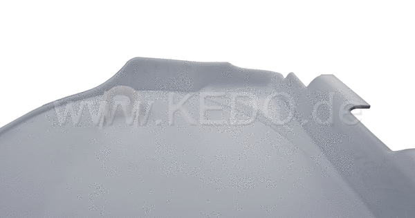 Kedo Replica Side Cover  Right  'Crystal Silver'  painted  without Decal  OEM Reference # 2H0-21721-00-20 | 29311