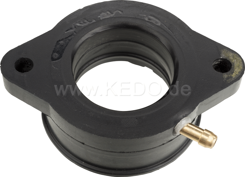 Kedo Intake Manifold (Unrestricted version approx 30-32HP  with Vacuum Fitting for Genuine BST34 Flat Slide Carburettor.) Improved design  Clamp see item 91826 | 29337