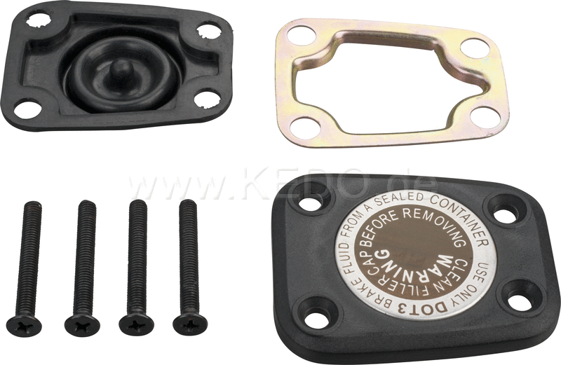 Kedo Repair Kit for Brake Master Cylinder  including diaphragm  frame and bolts M5x40 | 29463