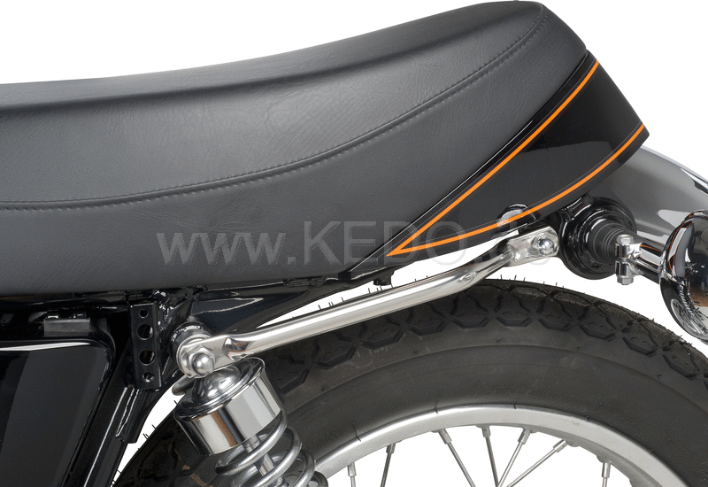 Kedo Solo grave Handle 'Straight'  Suitable for LH / RH  Polished Stainless Steel  1 Piece | 29564