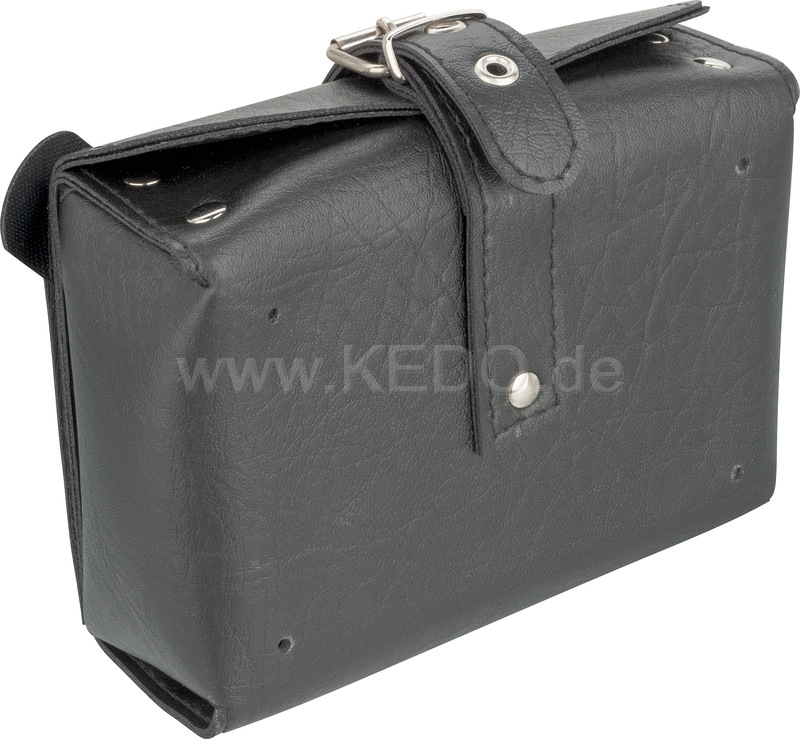 Kedo Rear Fender Bag 'Brema' style  Black (Synthetic Leather) | 30043