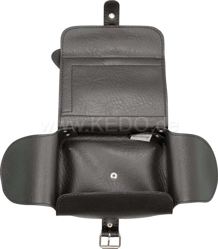 Kedo Rear Fender Bag 'Brema' style  Black (Synthetic Leather) | 30043