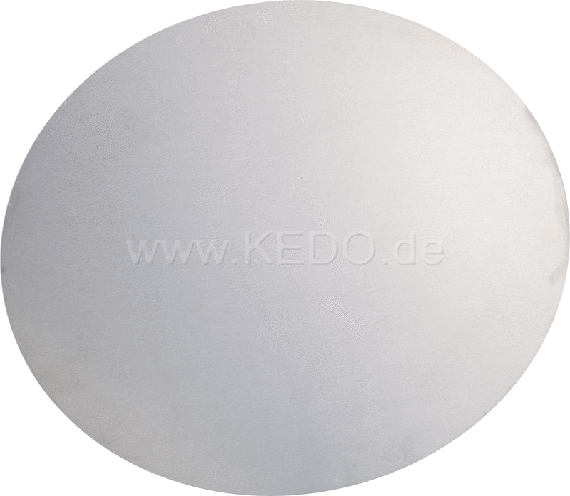 Kedo Start Number Plate DIY  2mm aluminum plate construction (raw)  dimensions approx. 285x238mm  for self-made side cover or start number plate | 30069