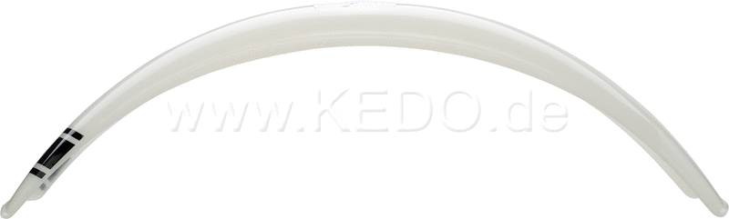 Kedo Trial Front Wheel Fender Stilotor  transparent colored  dim. approx .: 740mm long  100mm wide  max. 135mm radian measure  incl. SpeedBlock decal | 30077T