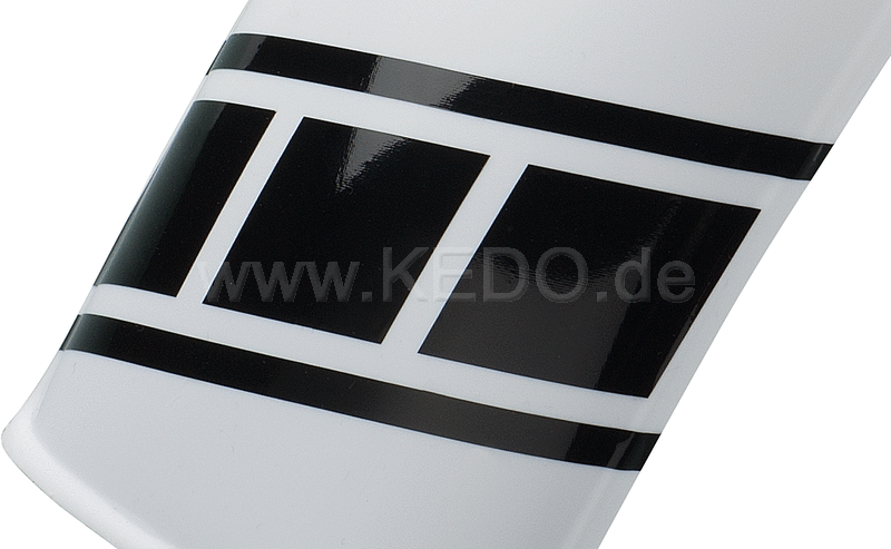 Kedo Fender Decal  SpeedBlock design for item 30077  color : black  1 piece dim. approx. 147x49mm | 30078S