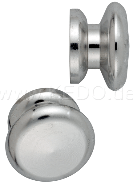 Kedo Luggage Rack Dome Nut Set  Polished Aluminum  Set of 2 (Instead of Rear Fender Nuts) | 30094