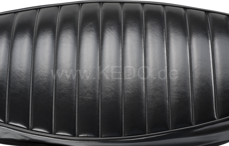 Kedo Seat Cover  Ribbed  Black (OEM Replica)  without lettering (OEM Reference # 48U-24731-00) | 30104