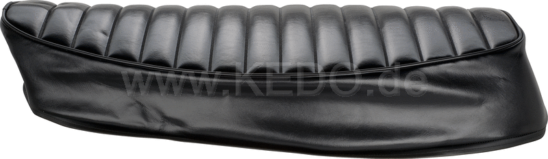 Kedo Seat Cover  Ribbed  Black (OEM Replica)  without lettering (OEM Reference # 48U-24731-00) | 30104