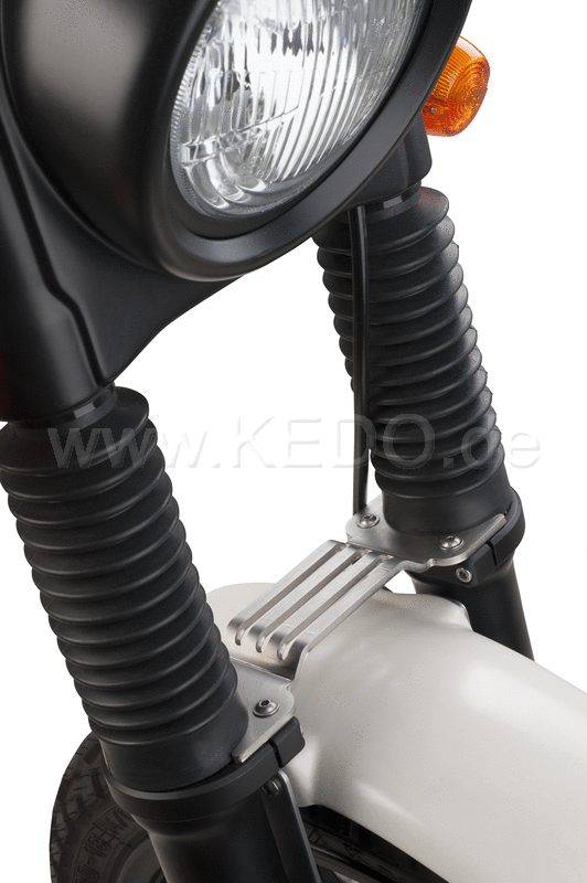 Kedo Fork Stabilizer  stainless steel bridge  black powder-coated clamps  easy installation  certificate with manufacturer's | 30137