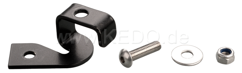 Kedo Bracket for original brake fluid reservoir  for mounting without passenger footrest bracket | 30296