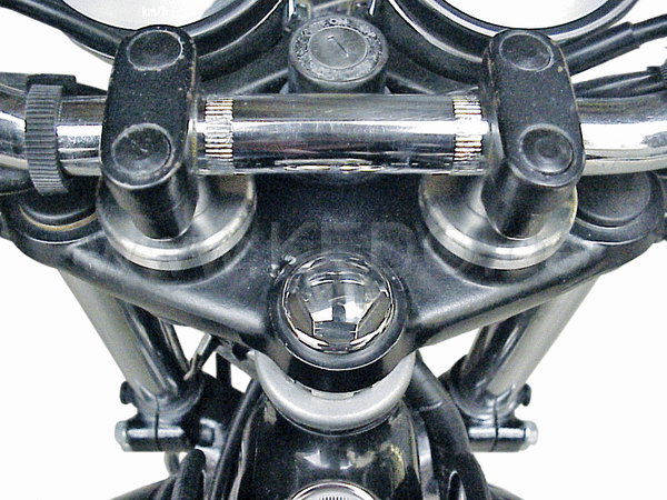Kedo Front Fork Top Yoke Screw  Two-Piece Set  Stainless Steel  Polished | 30353