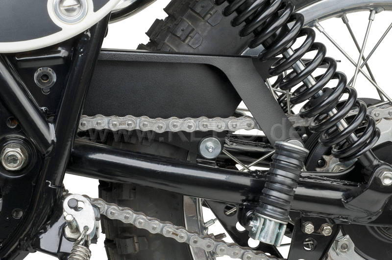 Kedo Mini Chain Guard (. Matt Black Coated  including mounting material Rubbers And Bushings see Item 29 454th) | 30459S