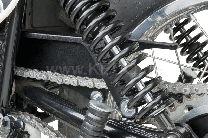 Kedo Mini Chain Guard (. Matt Black Coated  including mounting material Rubbers And Bushings see Item 29 454th) | 30459S