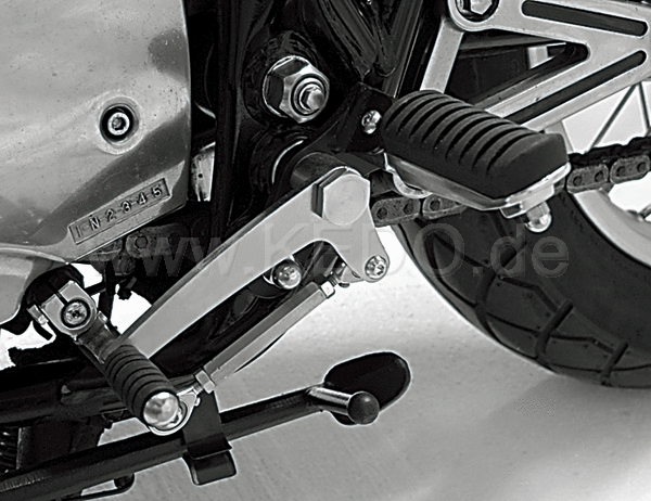 Kedo Rearsets  Complete Kit Incl. And brake-shift pedal (comes with Certificate of Producer) | 30559