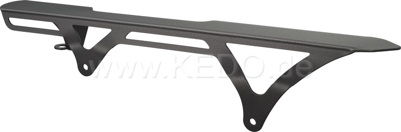 Kedo Competition Chain Guard  black plastic-coated aluminum  including mounting material. | 30727