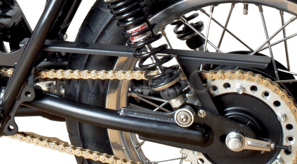 Kedo Mini Chain Guard (Matt Black Coated)  mounting material see item 29455 | 30961S
