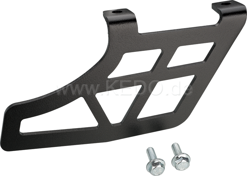 Kedo T7 Chain Guide Pure  aluminum black plastic coated  incl mounting material. | 31048