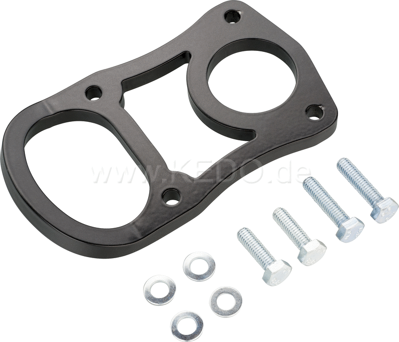 Kedo Explorer Towing Eye  lashing eye  eye rescue  stainless steel 8mm  improved version  perfect hook or belt reception  including mounting material. | 31052
