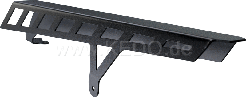 Kedo T7 aluminum chain guard  made of sturdy aluminum  matt black coated  mounting material included | 31053L