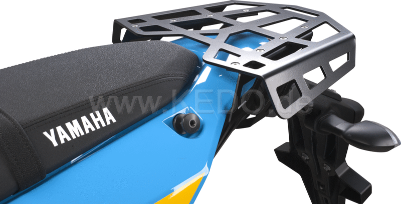 Kedo aluminum rack / luggage rack 'Travel XL' light + stable  stainless steel brackets with a large aluminum plate  dim. approx. 33x25cm  for soft luggage up to 5kg | 31070XL