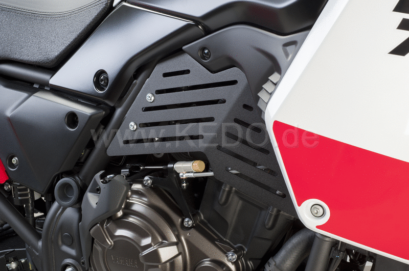Kedo T7 Aluminum Side Cover Set left + right  closing the gap between visually engine and fairing left and right  including mounting material. | 31071