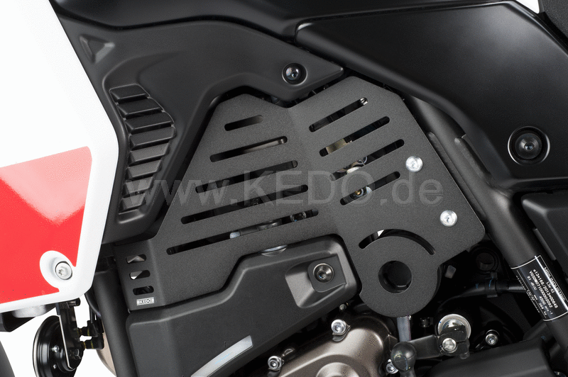 Kedo T7 Aluminum Side Cover Set left + right  closing the gap between visually engine and fairing left and right  including mounting material. | 31071