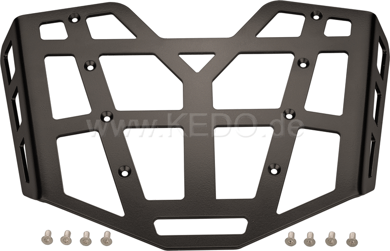 Kedo XL Luggage Rack for Alu-Rack Item 31070  aluminum black coated  size approx base. 33x25cm  for soft luggage up to 5kg | 31096