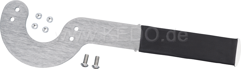 Kedo Flywheel tool for Powerdynamo item 31348 and 31349  stainless steel  rubberized handle | 31311