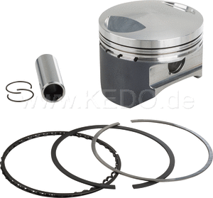 Kedo Piston-kit Made by ATHENA 88.00mm / 9 : 1 complete kit including rings  pin and clips  PTFE-coated. | 31358